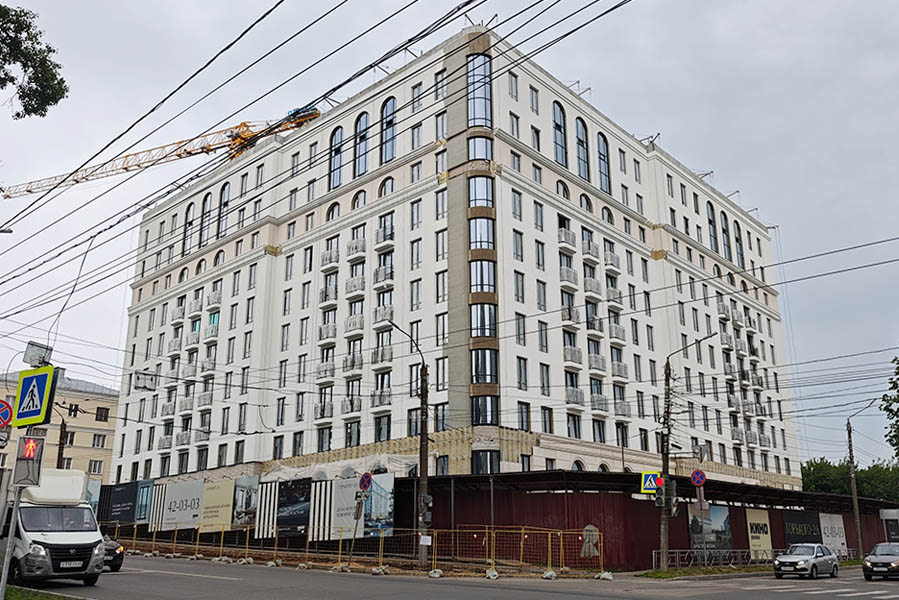 Новостройка бизнес-класс по ул. Горького, 2а, г. Киров - ЖК «Кино»
